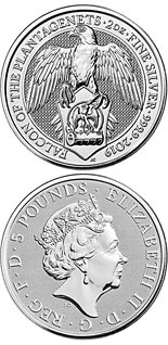 5 pound coin Falcon | United Kingdom 2020