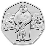 50 pence coin The Snowman | United Kingdom 2019