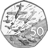 50 pence coin 50th Anniversary of the D-Day Landings | United Kingdom 1994