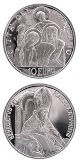 10 euro coin 41st World Day of Peace  | Vatican City 2008