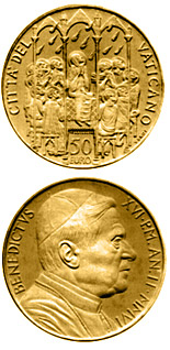 50 euro coin The Sacraments of Christian Initiation - Confirmation  | Vatican City 2006