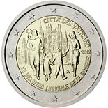 2 euro coin 7th  World Meeting of Families  | Vatican City 2012