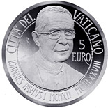 5 euro coin Centenary of the Birth of John Paul I  | Vatican City 2012