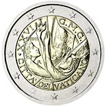 2 euro coin XXVI World Youth Day Madrid 2011 | Vatican City 2011