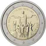 2 euro coin World Youth Day 2013 - Rio | Vatican City 2013