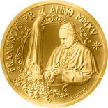 50 euro coin Pope Francis MMXV | Vatican City 2015