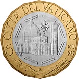 5 euro coin 600th Anniversary of the Dome of Santa Maria del Fiore | Vatican City 2018