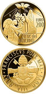 200 euro coin The Archangels: Gabriel | Vatican City 2020
