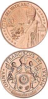 20 euro coin St. Peter | Vatican City 2021