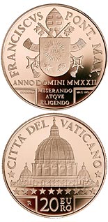 20 euro coin St. Peter | Vatican City 2022