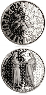 200 koruna coin 700th anniversary – John of Luxembourg’s marriage to Elisabeth of Premyslides | Czech Republic 2010