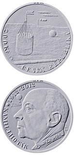 200 korun Birth of painter Kamil Lhoták - 2012 - Series: Silver 200 kronen coins - Czech Republic