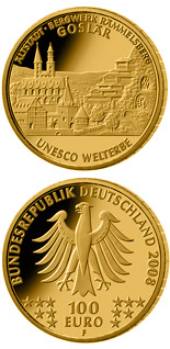 100 euro UNESCO Welterbe Goslar  - 2008 - Series: Gold 100 euro coins - Germany