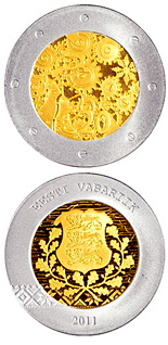 20 euro coin Estonia's accession | Estonia 2011