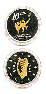 10 euro Special Olympics World Summer Games - 2003 - Series: Silver 10 euro coins - Ireland