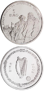 5 euro coin Polar Year | Ireland 2008