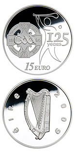 15 euro 125 Years of the GAA - 2009 - Series: Irish others commmorative coins - Ireland