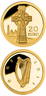 20 euro Celtic Cross - 2011 - Series: Gold 20 euro coins - Ireland