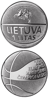 1 litas coin Basketball | Lithuania 2011