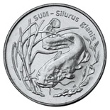 2 zloty coin Wels catfish | Poland 1995