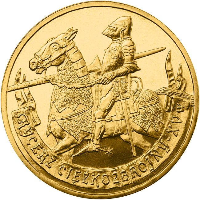 2 zloty The Mounted Knight 15th Century - 2007 - Series: History of the Polish Cavalry  - Poland
