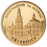 Image of 2 zloty coin - Trzebnica | Poland 2009.  The Nordic gold (CuZnAl) coin is of UNC quality.