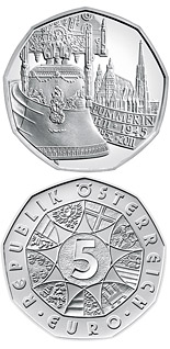 5 euro coin The Pummerin Bell 1711-2011 | Austria 2011