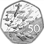 50 pence 50th Anniversary of the D-Day Landings - 1994 - Series: Commemorative 50 pence - United Kingdom