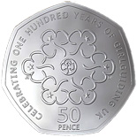 50 pence 2010 Girlguiding UK 50p Centenary Coin - 2010 - Series: Commemorative 50 pence - United Kingdom