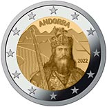 2 euro coin The Legend of Charlemagne | Andorra 2022
