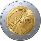 2 euro coin Summer Solstice Festivals | Andorra 2023