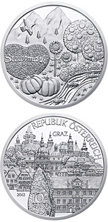 10 euro coin Styria (Steiermark) | Austria 2012