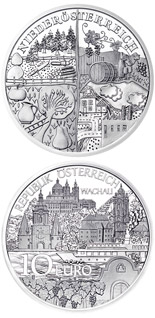 10 euro coin Lower Austria (Niederösterreich) | Austria 2013