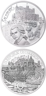 10 euro coin Salzburg | Austria 2014