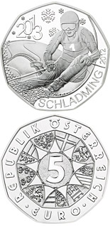 5 euro coin Schladming 2013 | Austria 2012