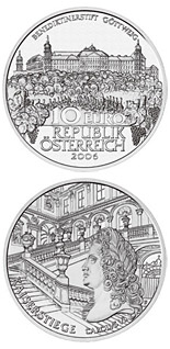 10 euro coin Göttweig Abbey | Austria 2006