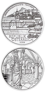 10 euro coin Nonnberg Abbey | Austria 2006