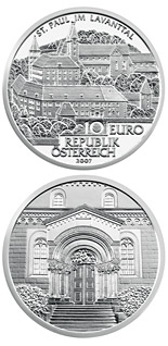 10 euro coin St. Paul im Lavanttal | Austria 2007