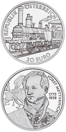 Image of 20 euro coin - The Biedermeier Period | Austria 2003