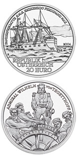 20 euro coin S.M.S. Erzherzog Ferdinand Max | Austria 2004