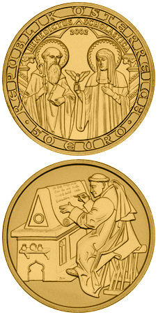 Image of 50 euro coin - The Christian Religious Orders | Austria 2002