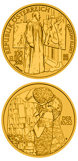 100 euro coin Painting | Austria 2003