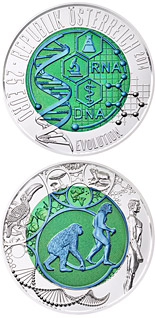 25 euro coin Evolution | Austria 2014