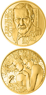 50 euro coin Sigmund Freud | Austria 2017