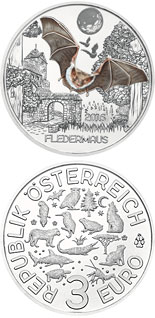 3 euro coin The Bat | Austria 2016