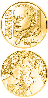 50 euro coin Alfred Adler | Austria 2018