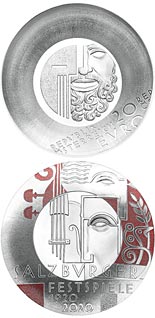 20 euro coin Centenary of the Salzburg Festival | Austria 2020