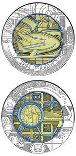 25 euro coin Smart Mobility | Austria 2021