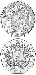 5 euro coin Little I-Am-Me | Austria 2022