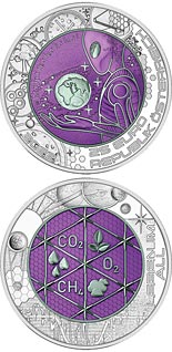 25 euro coin Extraterrestrial Life | Austria 2022